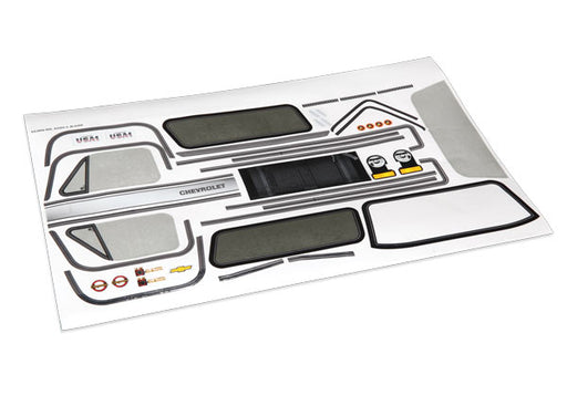 Traxxas 8131 Decal Set for Chevrolet Blazer 1979