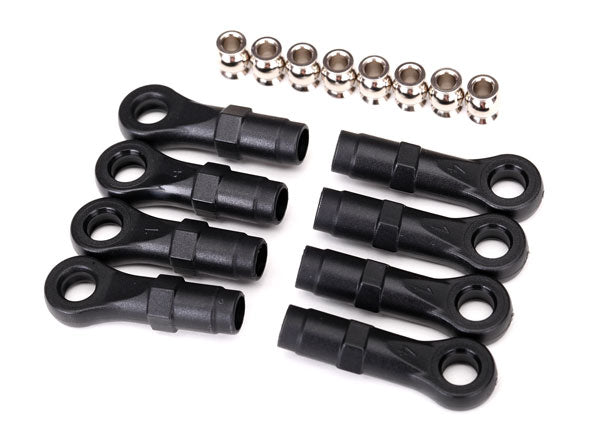 Traxxas 8149 Extended Rod Ends with Hollow Balls 8 Pack (4 Standard 4 Angled)