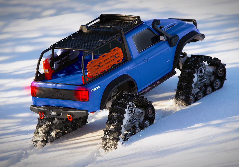 Traxxas 82034-4 TRX-4 Sport 4WD 4x4 Crawler Truck with Traxx Blue