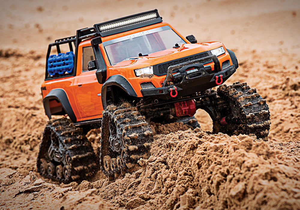 Traxxas 82034-4 TRX-4 Sport 4WD 4x4 Crawler Truck with Traxx Orange