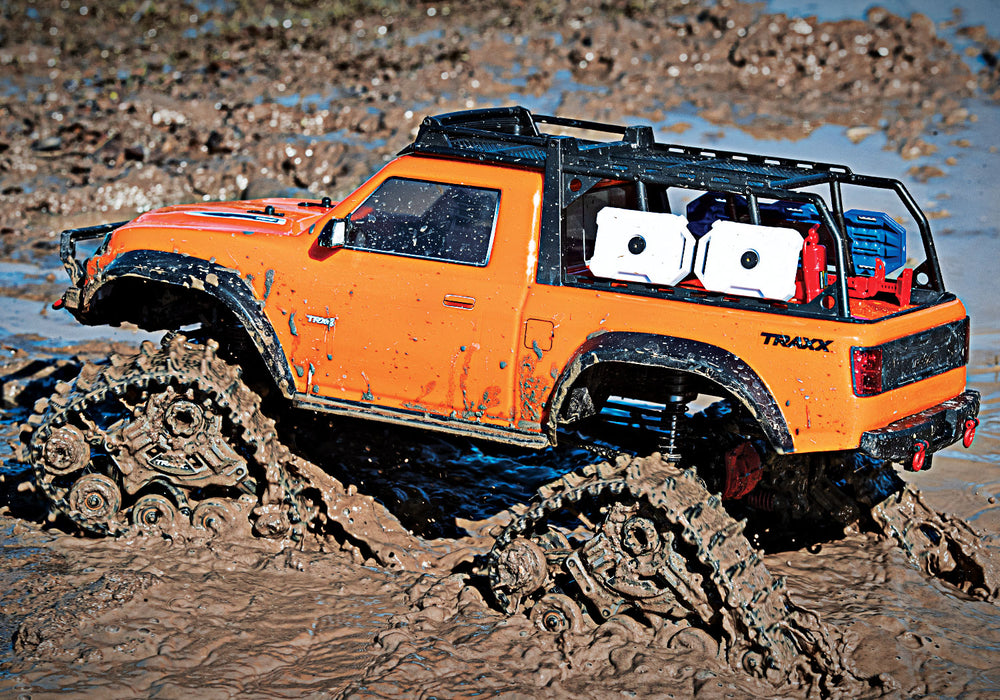 Traxxas 82034-4 TRX-4 Sport 4WD 4x4 Crawler Truck with Traxx Orange