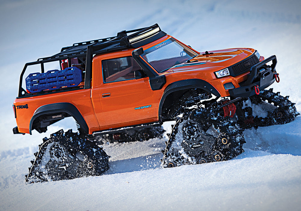 Traxxas 82034-4 TRX-4 Sport 4WD 4x4 Crawler Truck with Traxx Orange
