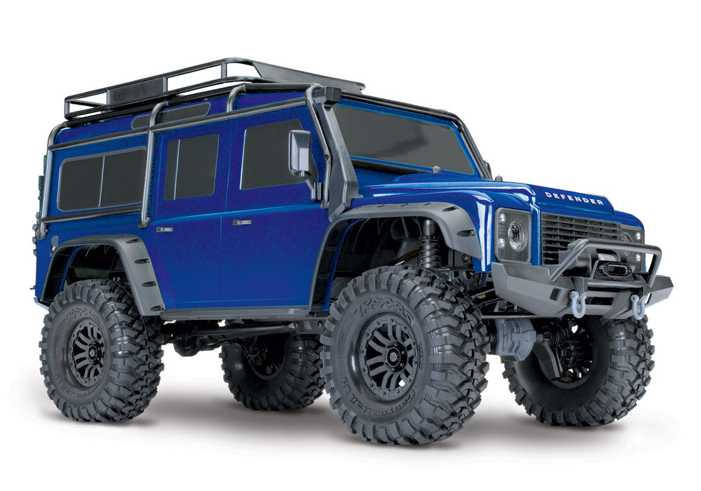 Traxxas 82056-4 TRX-4 Land Rover Defender 1/10 Scale RTR 4WD Crawler Blue