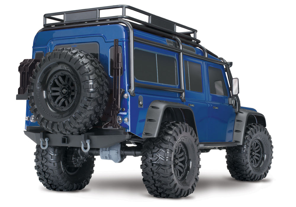 Traxxas 82056-4 TRX-4 Land Rover Defender 1/10 Scale RTR 4WD Crawler Blue