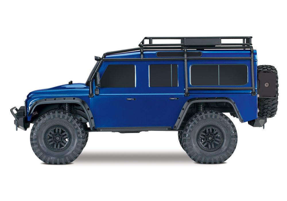 Traxxas 82056-4 TRX-4 Land Rover Defender 1/10 Scale RTR 4WD Crawler Blue