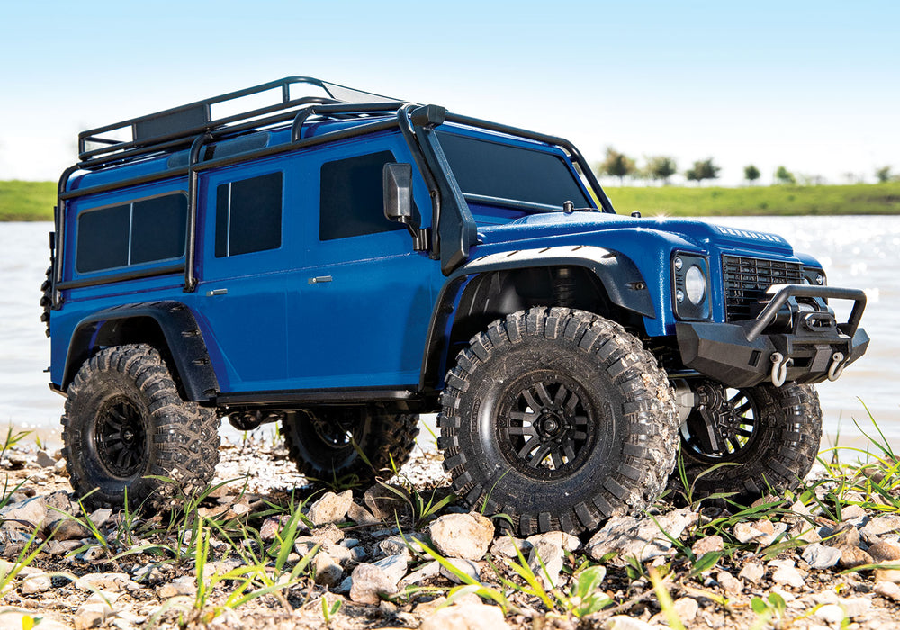 Traxxas 82056-4 TRX-4 Land Rover Defender 1/10 Scale RTR 4WD Crawler Blue