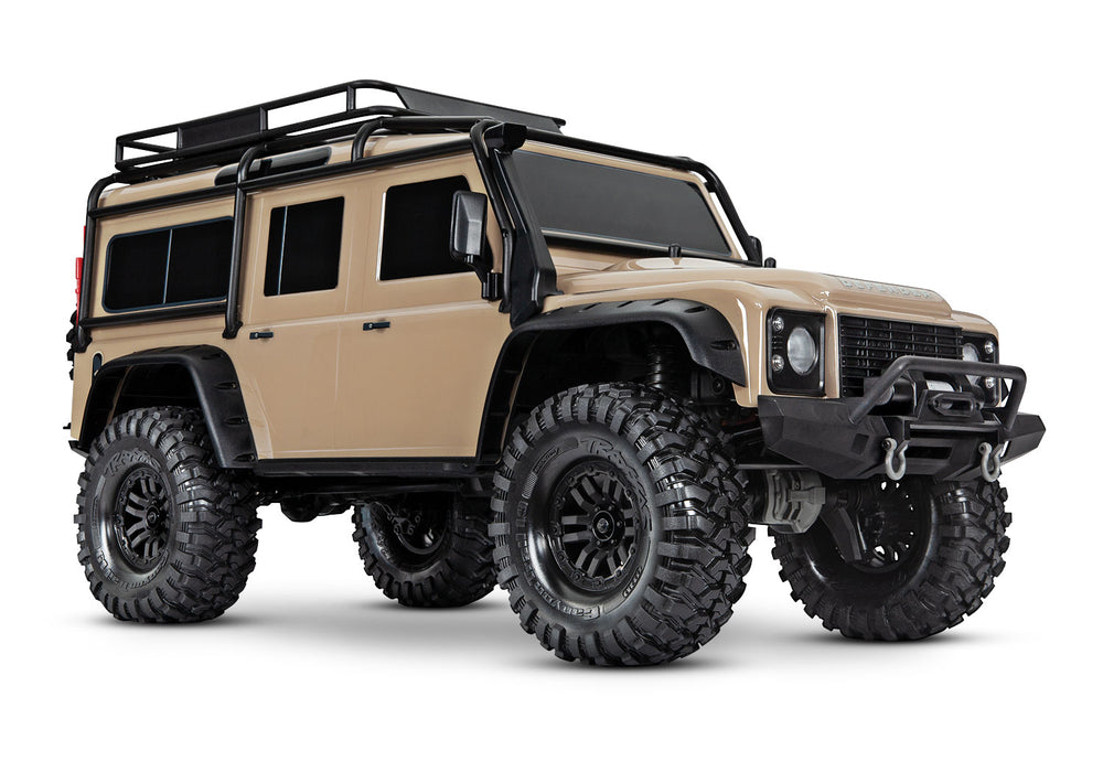 Traxxas 82056-4 TRX-4 Land Rover Defender 1/10 Scale RTR 4WD Crawler Sand