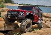 Traxxas 82056-4 TRX-4 Land Rover Defender 1/10 Scale RTR 4WD Crawler Red