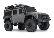 Traxxas 82056-4 TRX-4 Land Rover Defender 1/10 Scale RTR 4WD Crawler Silver