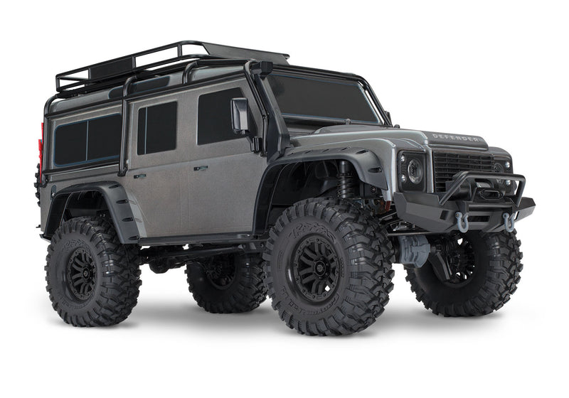 Traxxas 82056-4 TRX-4 Land Rover Defender 1/10 Scale RTR 4WD Crawler Silver