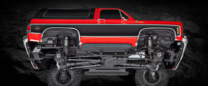 Traxxas 82076-4 TRX-4 RTR 1979 K5 Blazer Red Trail Crawler