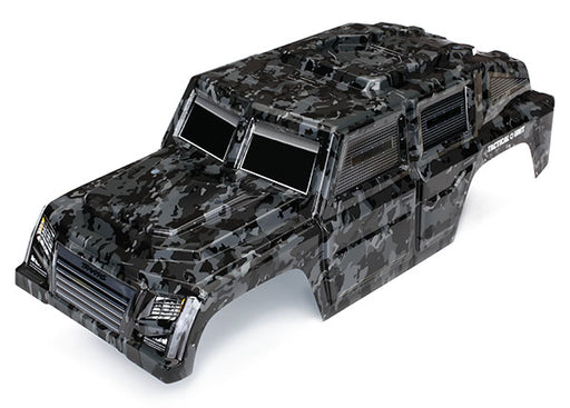 Traxxas 8211X Tactical Unit Night Camo Painted Body for TRX-4