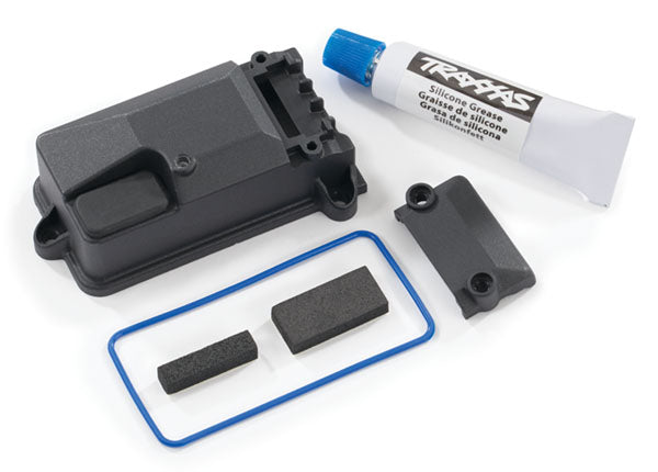 Traxxas 8224X Sealed Receiver Box Cover for use with 2260 BEC on TRX-4 and TRX-6