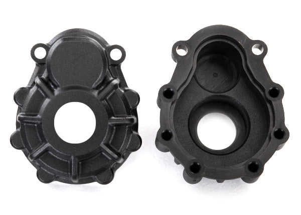 Traxxas 8251 Black Plastic Outer Portal Housings for TRX-4