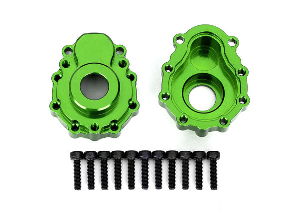 Traxxas 8251G Green Aluminum Outer Portal Housing for TRX-4
