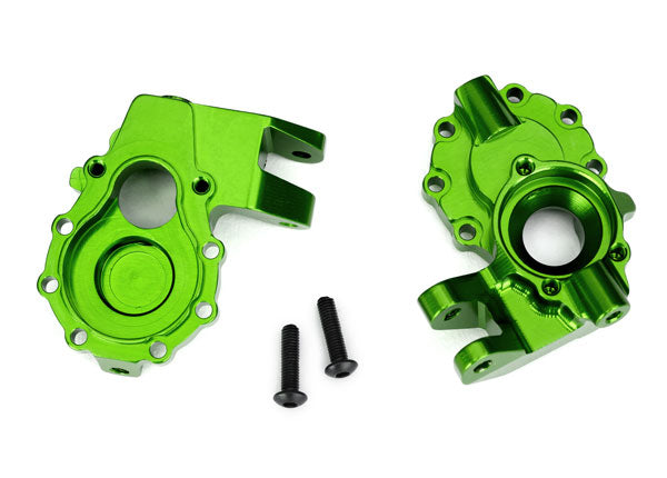 Traxxas 8252G Green Aluminum Inner Front Portal Housing for TRX-4