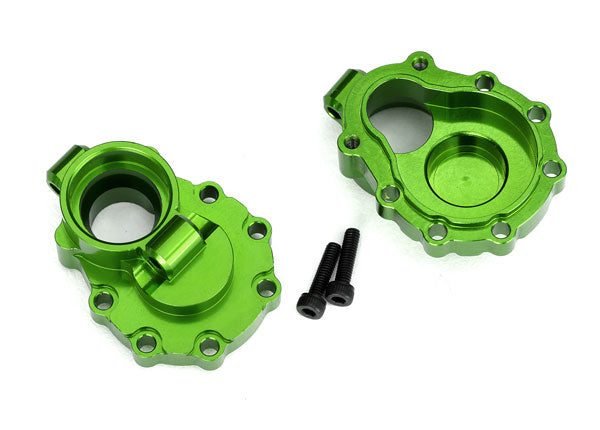 Traxxas 8253G Green Aluminum Inner Rear Portal Housing for TRX-4