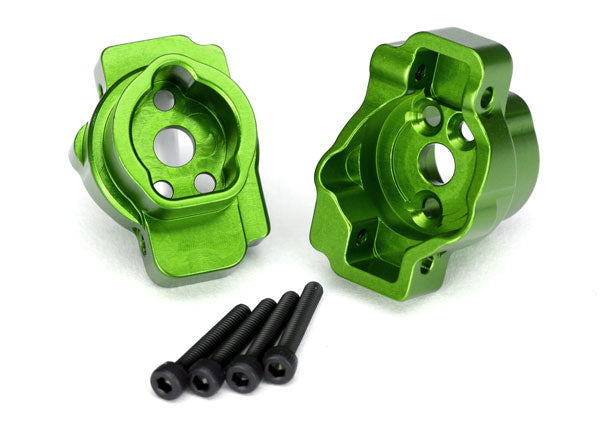 Traxxas 8256G Green Aluminum Rear Portal Drive Axle Mount for TRX-4