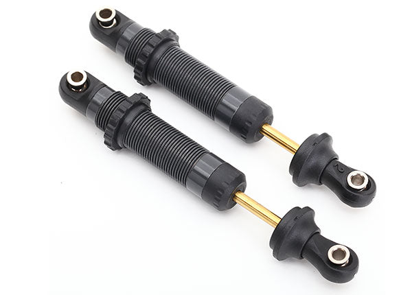 Traxxas 8260X Hard Anodized Aluminum GTS Shocks with Spring Retainer for TRX-4 and Other Crawlers