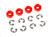 Traxxas 8261 Red Piston Damper to Rebuild TRX-4 Shocks 4 Pack
