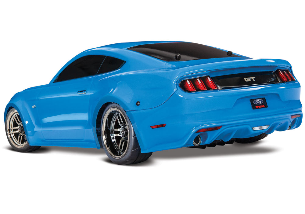 Traxxas 83044-4 4-Tec 2.0 Ford Mustang GT 1/10 Scale RTR AWD On Road Car BlueX