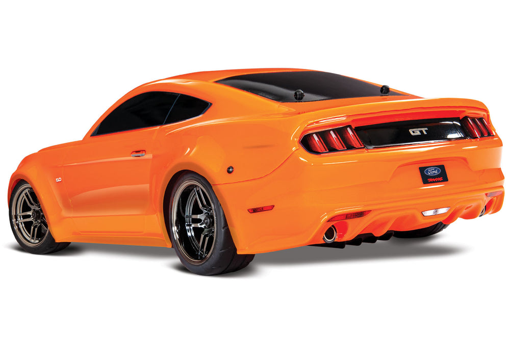 Traxxas 83044-4 4-Tec 2.0 Ford Mustang GT 1/10 Scale RTR AWD On Road Car Orange