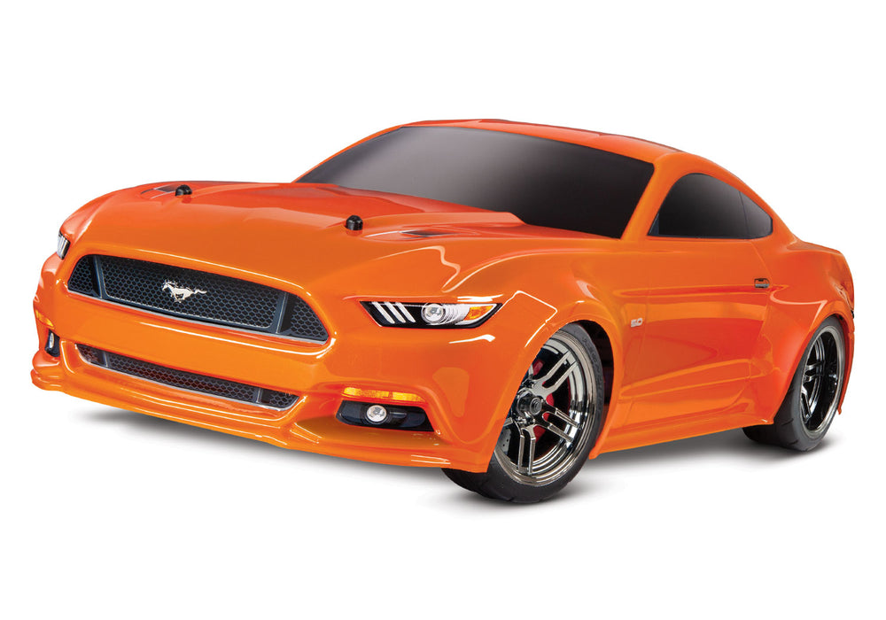 Traxxas 83044-4 4-Tec 2.0 Ford Mustang GT 1/10 Scale RTR AWD On Road Car Orange