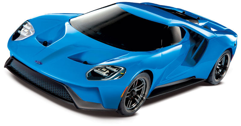 Traxxas 83056-4 1/10 Scale RTR Ford GT AWD Supercar Grabber Blue