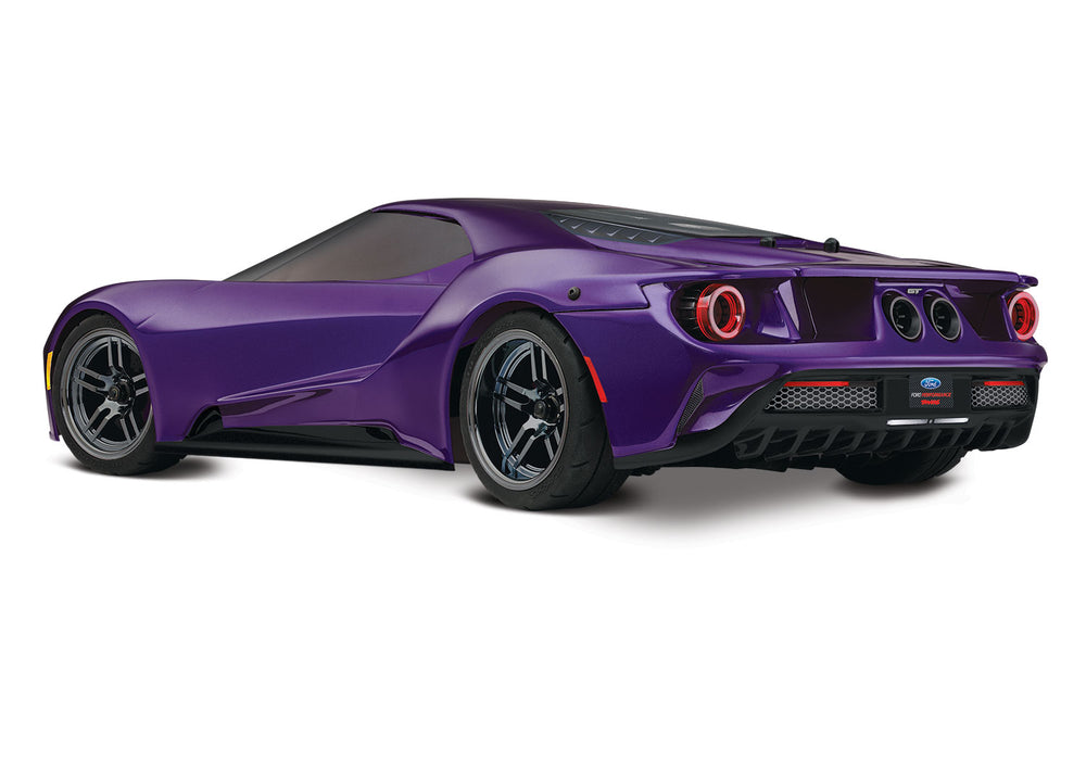 Traxxas 83056-4 1/10 Scale RTR Ford GT AWD Supercar Purple