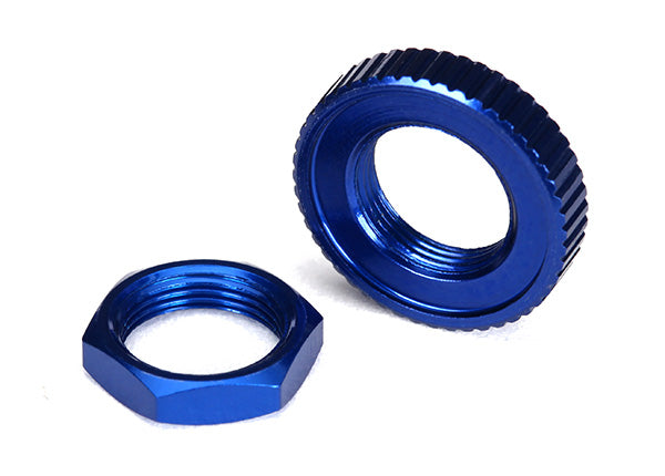 Traxxas 8345 Blue Aluminum Servo Saver Nuts for 4-Tec 2.0 and 4-Tec 3.0