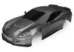 Traxxas 8386A Graphite Chevrolet Corvette Z06 Body for 4-Tec 2.0