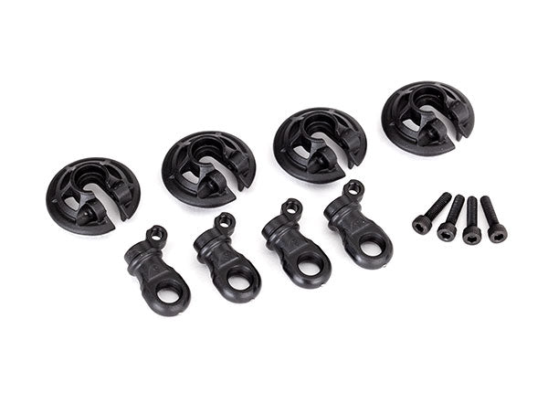 Traxxas 8459 Captured Lower GTR Style Shock Spring Retainers