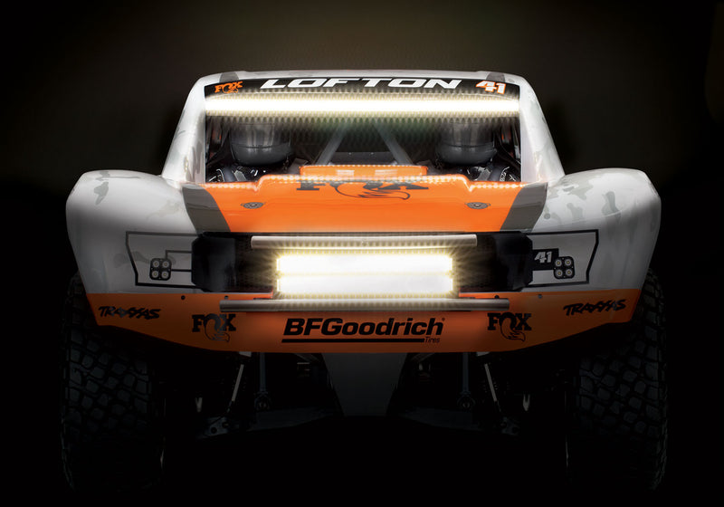 Traxxas 85086-4 Unlimited Desert Racer (UDR) Pro-Scale 4x4 Trophy Truck Fox Racing with LED Lights