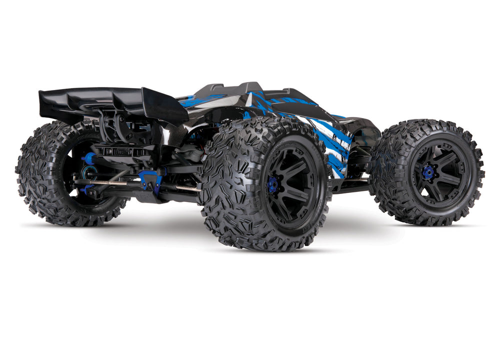 Traxxas 86086-4 E-Revo 2.0 VXL Brushless 1/10 Scale 4WD Brushless Electric Monster Truck Blue