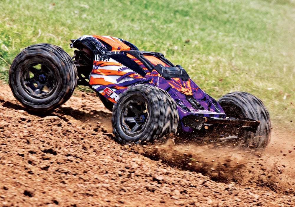 Traxxas 86086-4 E-Revo 2.0 VXL Brushless 1/10 Scale 4WD Brushless Electric Monster Truck Purple