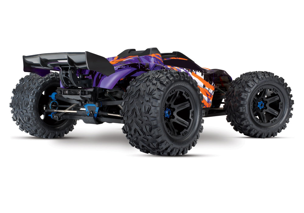 Traxxas 86086-4 E-Revo 2.0 VXL Brushless 1/10 Scale 4WD Brushless Electric Monster Truck Purple