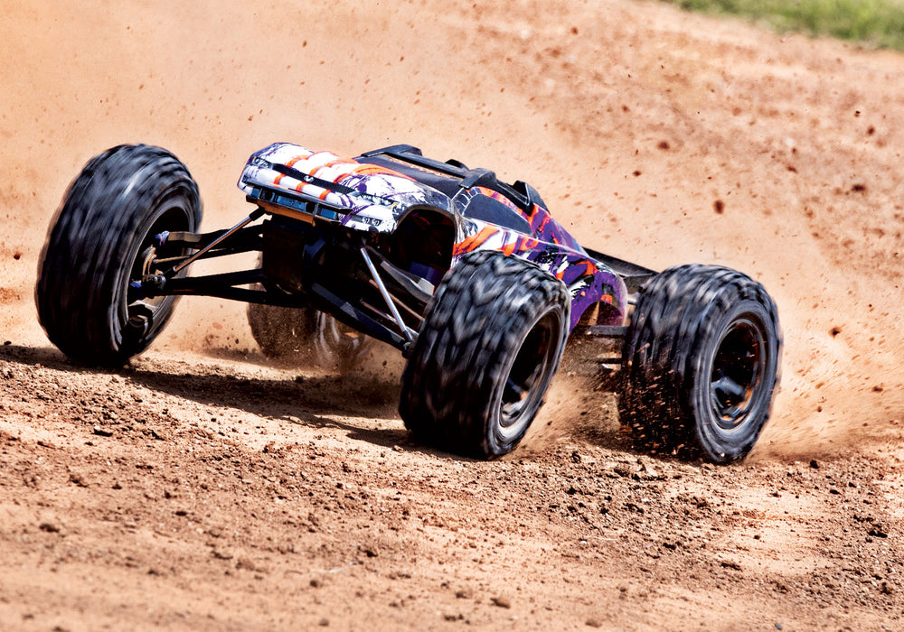 Traxxas 86086-4 E-Revo 2.0 VXL Brushless 1/10 Scale 4WD Brushless Electric Monster Truck Purple