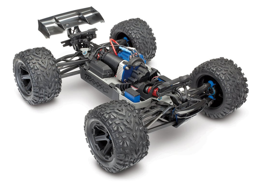Traxxas 86086-4 E-Revo 2.0 VXL Brushless 1/10 Scale 4WD Brushless Electric Monster Truck Solar Flare