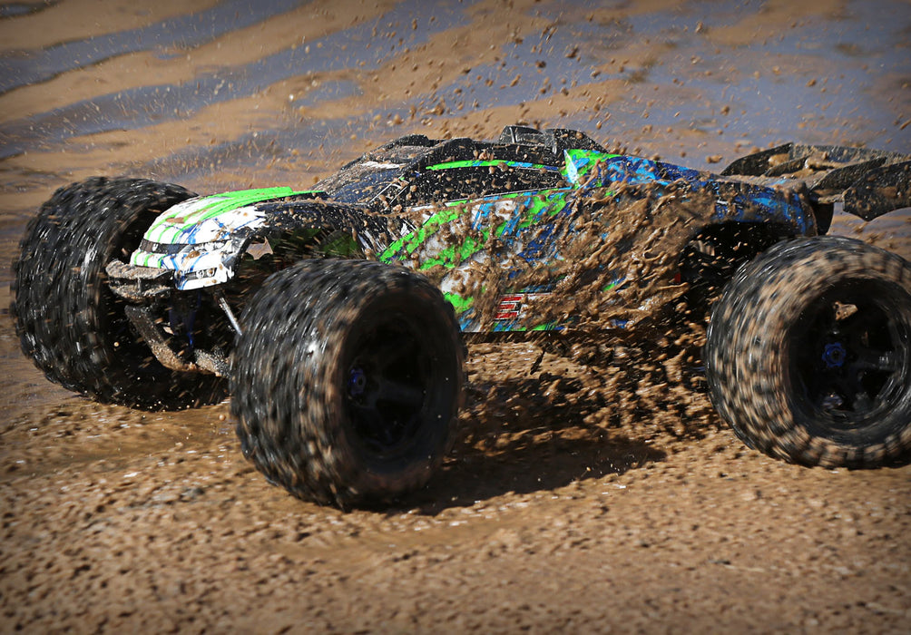 Traxxas 86086-4 E-Revo 2.0 VXL Brushless 1/10 Scale 4WD Brushless Electric Monster Truck Green