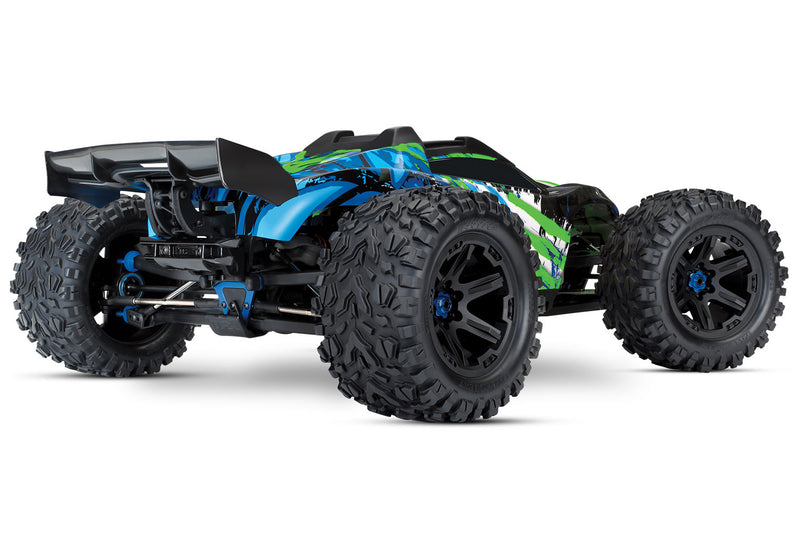 Traxxas 86086-4 E-Revo 2.0 VXL Brushless 1/10 Scale 4WD Brushless Electric Monster Truck Green