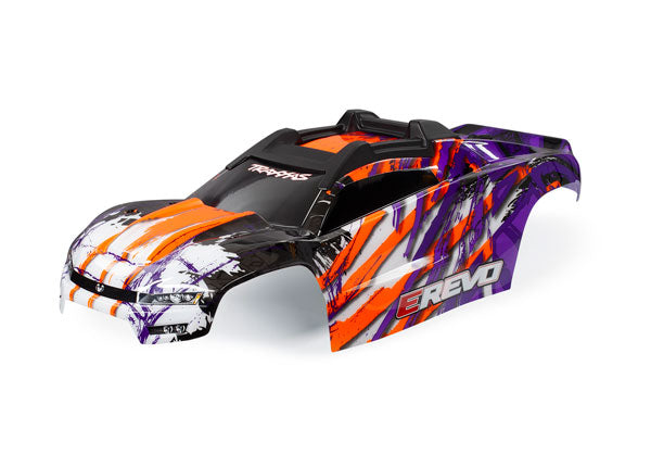 Traxxas 8611T E-Revo 2.0 Purple Body with Decals
