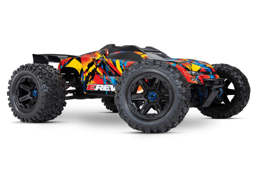 Traxxas 8612 E-Revo 2.0 Solar Flare Body with Decals