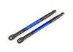 Traxxas 8619X Blue Heavy Duty Aluminum Push Rod with Rod Ends for E-Revo VXL 1 Pair