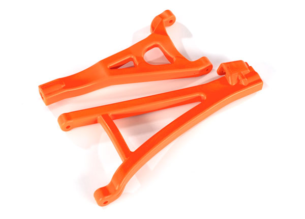 Traxxas 8632T Orange Heavy Duty Front Left Suspension Arm Upper & Lower for E-Revo 2.0