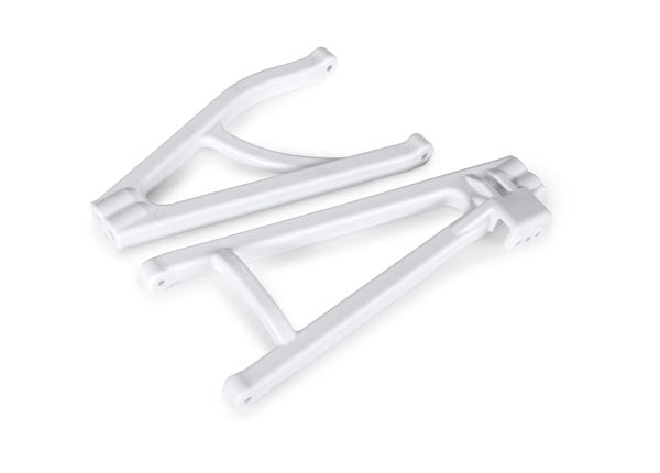 Traxxas 8634A White Heavy Duty Left Suspension Arm Upper & Lower for E-Revo 2.0