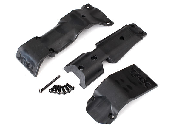 Traxxas 8637 Front and Rear Skid Plate for E-Revo VXL
