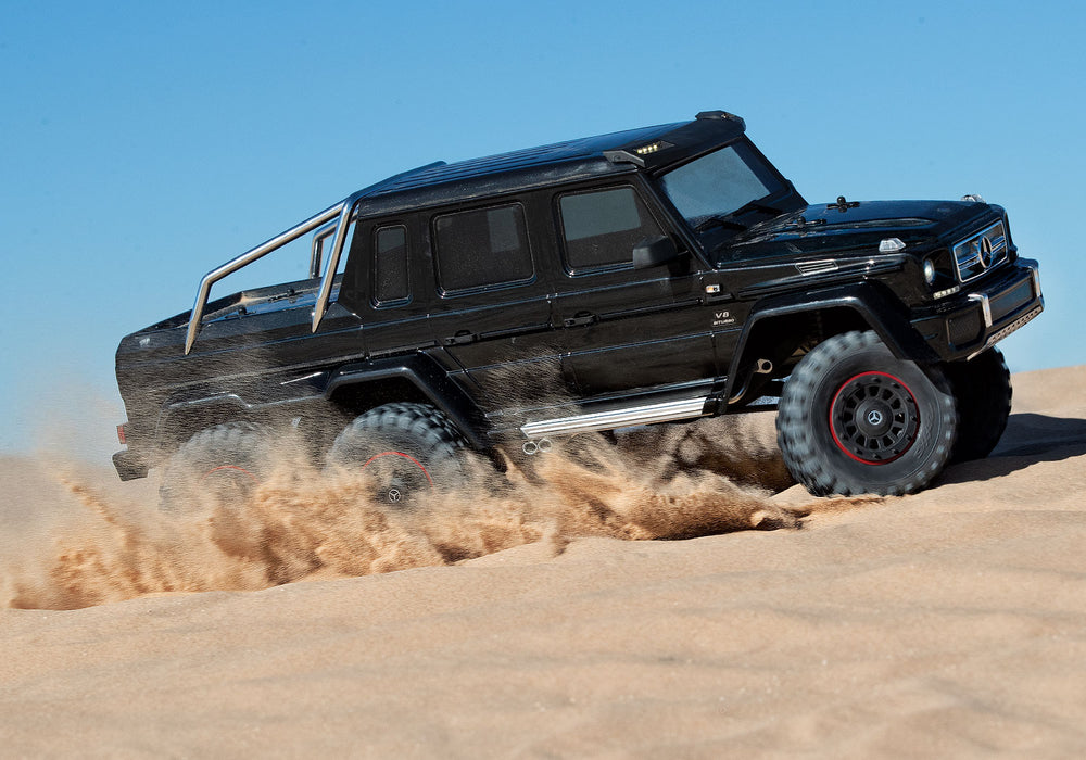 Traxxas 88096-4 TRX-6 RTR Black Mercedes Benz G 63 AMG 6x6 Trail Crawler
