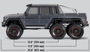 Traxxas 88096-4 TRX-6 RTR Black Mercedes Benz G 63 AMG 6x6 Trail Crawler