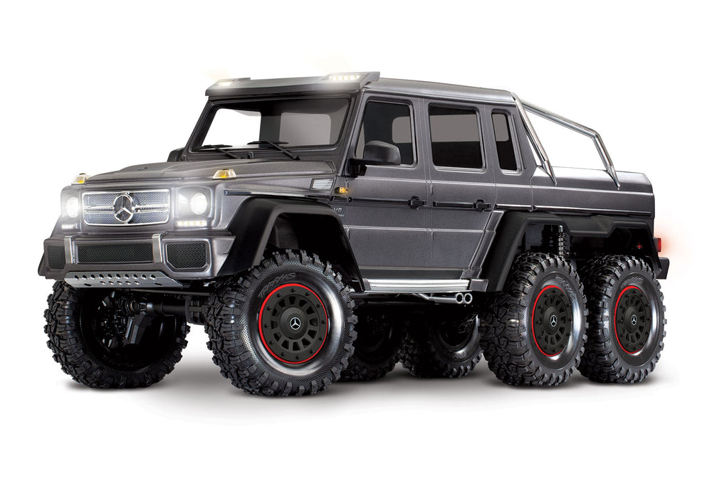 Traxxas 88096-4 TRX-6 RTR Silver Mercedes Benz G 63 AMG 6x6 Trail Crawler "Special Edition