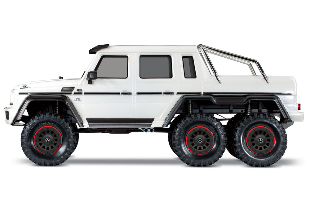 Traxxas 88096-4 TRX-6 RTR White Mercedes Benz G 63 AMG 6x6 Trail Crawler "Special Edition"